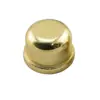 Abajur Transfronteiriço Cabeça Decorativa Sólida Dente 1/4-27 Suporte de Iluminação Americano Tampa Decorativa de Partículas Sólidas Acessórios de Iluminação