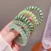 2025 Novo Estilo Cordão de Telefone Sem Costura e Não Danifica Elástico de Cabelo para Rabo de Cavalo Alto Elástico Alto e Durável