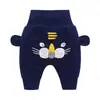 Pantalones para Bebé 2025 Primavera y Otoño Nuevos para Niños y Niñas Pantalones de PP Grande Protectores de Barriga para Bebés Pantalones de Moda para Niños