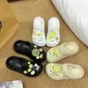 2025 Moda Fresca Bolo de Frutas Limão Fofo Versátil Desmontável Sapato Tamanco Acessórios Charms DIY para Sapatos