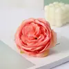 Atacado do Fabricante Cabeças de Flores Rosa Simuladas Flores de Casamento Decoração de Casa Decoração de Parede Flores Secas Plástico Artificial Flores Falsas Cabeças de Flores Simuladas