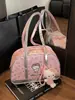 Bolso Femenino de Moda de Gran Capacidad, Diseño de Alta Gama, Bolso Cruzado de Hombro Casual para Negocios, Bolso de Mano con Estampado para el Brazo
