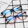 Nuevo Marco de Gafas Ópticas de Moda para Hombre Marco Retro de Miopía de Moda Gafas para Mujer Marco Redondo Transfronterizo Gafas Anti-luz Azul