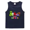 Chaleco de Verano 2023 para Niños Estilo Coreano Algodón Casual Camiseta Base Absorbente de Sudor Fruta Azucarada Guo Deportes Niños Camiseta sin Mangas