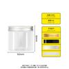 Pote 89 Dentes Grau Alimentício Grande Capacidade Garrafa de Plástico Pote para Embalagem de Lanches Garrafa de Boca Larga para Chá Perfumado Pote Garrafa Pet Transparente
