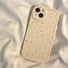 Ins pantalla completa pequeño amor para iPhone15/16promax Apple 13 funda para teléfono móvil 14 silicona 12 para mujer xr