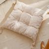 Cadeira de Almofada Casual e de Luxo Almofada de Cadeira Acessível Sala de Estar Tatami Futon Tapete Almofada Almofada de Cadeira Espessada Almofada de Assento