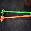 Martelo de Massagem Lótus, Batucador Meridianos de Cabaça, Martelo de Pontos de Acupuntura, Ferramenta de Raspagem, Bastão de Batucagem para Costas, Massageador de Pescoço para Cuidados com a Saúde, Portátil