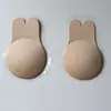 En stock en fábrica transpirable anti-golpes top silicona invisible sujetador parche levantador de pecho parche de pecho oreja de conejo