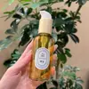 Botella de Aceite Esencial Tipo Prensa Cerradura Izquierda y Derecha Pared Gruesa Botella Pequeña Dorada Botella de Empaque para Aceite Esencial para el Cuidado del Cabello Aceite de Masaje Esencia Facial