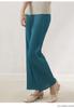 Pantalones casuales de primavera y verano para mujer, plisados, sencillos, sueltos, cómodos, elásticos, Miyake, pantalones rectos adelgazantes de cintura alta clásicos