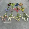 Flor Artificial de Mariposa y Flor de 18 Cabezas Múltiples Simulada para Decoración del Hogar, Celebración de Bodas, Flor de Seda al por Mayor Transfronteriza, Flor Artificial