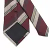 Gravata Listrada Lyle para Homem Vestido de Negócios 8cm Jacquard Poliéster Gravata em estoque Fabricantes de Gravatas Casuais para Trabalho