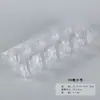 10 Piezas de Bandejas de Plástico Transparentes para Huevos, Bandejas para Huevos de Pato, Bandejas para Huevos de Paloma, Bandejas para Huevos Silvestres, Bandejas para Huevos Recubiertas de Barro, Cajas para Huevos