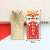 Accesorios Populares de Joyería DIY para Año Nuevo: Cabeza de Dragón Paz y Bendición Joyería Hecha a Mano DIY, Accesorios de Joyería DIY Esmaltados Estilo Chino
