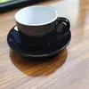 Taza Cerámica Taza Personalizada Patrón de Flores Horneadas Taza con Recubrimiento de Transferencia Térmica Porcelana de Hueso Porcelana Reforzada Fabricante de Tazas de Café
