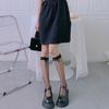Red de Pesca Blanca Calcetines Dulces de Verano Calados para Niña Calcetines de Media Caña Japoneses JK con Encaje y Lazo Lindo Calcetines hasta la Pantorrilla