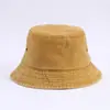 Sombrero de Pescador de Mezclilla Lavada de Algodón Puro para Mujer, Primavera y Verano, Sombrero de Sol para Exteriores, Sombrero Casual Versátil de Ala Ancha