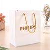 Bolsa de embalaje portátil de plástico pp transparente esmerilado con impresión UV a color de fábrica, para compras, universal para regalo, con logo impreso