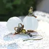 Nuevas Joyas Europeas y Americanas Transfronterizas Simple Retro Colgante de Calabaza Gotas de Agua Halloween Pendientes Distintivos Pendientes Divertidos