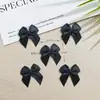 Laço de Fita de Poliéster Dupla Face 1cm em Estoque, Gravata Borboleta Mini Colorida Macaron, Atacado para Lingerie e Roupa Infantil