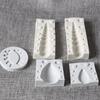 DIY unicórnio flip açúcar silicone molde unicórnio orelha de nitrato bolo assando chocolate fudge molde de argila