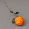 Bola de simulação crisântemo bola de cebola única grande bola de tênis de mesa crisântemo local de casamento fileira guia de estrada decoração salão de casamento material de flor flor falsa