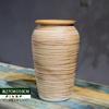 Jarrón pequeño de cerámica de Jingdezhen para encimera con flores y flores secas, decoración moderna y sencilla para entrada, estudio, hidropónico, sala de estar