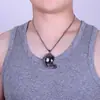 2025 Venta Caliente Moda Europea y Americana Colgante de Fútbol Personalizado Retro Cadena de Acero Inoxidable para Hombre Joyería al por Mayor