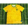 Serie Especial de Uniformes de Fútbol para Adultos de Manga Corta de Jersey Brasileño al por Mayor