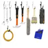 Tablero Perforado 6*4 Ganchos Metal Ganchos de Alta Resistencia Cocina Garaje Almacenamiento Estante para Herramientas Estante de Almacenamiento Accesorios para Ganchos