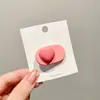 Presilhas de cabelo de alta qualidade estilo coreano em cores dopamina para mulheres, presilhas de bico de pato doces para franja, acessórios de cabelo