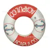 Suministro de fábrica Anillo inflable de PVC para natación infantil 60cm Anillo flotante inflable Anillo pequeño azul