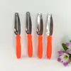 C40 pelador cuchillo de fruta pelador de metal accesorio de cocina pelador Pelador de manzana verdura fruta tienda de dos yuanes