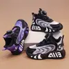 Zapatillas de baloncesto para niños, zapatillas deportivas infantiles de suela blanda, nuevas zapatillas infantiles de moda otoño 2026, zapatillas de correr ligeras y antideslizantes