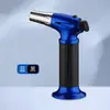 Isqueiro portátil, maçarico de chama direta para charuto, isqueiro de churrasqueira, pistola de ignição, fogão a gás eletrônico para moxabustão ao ar livre