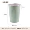 Acero inoxidable japonés Lavado y cepillado Taza simple para el hogar Taza para enjuague bucal Venta al por mayor Pareja Creativo Viaje Dormitorio Tarro de dientes
