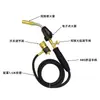 Antorcha de Soldadura sin Oxígeno Gas Cobre-Aluminio Soldadura Aire Acondicionado Refrigerador Reparación de Tubería de Cobre Antorcha de Soldadura Portátil Herramienta de Soldadura con Gas Mapp