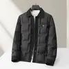 Chaqueta de plumón para hombre 2026 Otoño/Invierno Estándar Nacional 90% plumón Cuello camisero Estilo ropa de trabajo Juvenil Lujo Casual Ligero Cálido Abrigo