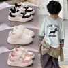 Nuevos Zapatos Deportivos para Niños 2026, Zapatos para Niñas, Tenis Blancos, Tenis para Niños, Zapatos Casuales Transpirables de Suela Suave para Estudiantes, Modernos