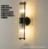 Transfronterizo en stock minimalista nórdico pared de fondo de sala de estar pasillo de escalera lámpara de pared de cristal de lujo ligero lámpara de pared para mesita de noche de dormitorio