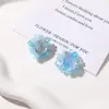 Atmósfera Primavera Verano Mar de Flores Bordado con Cuentas Racimos de Flores de Hortensia DIY Aretes Chica Dopamina Accesorios para el Cabello Pinzas para el Cabello Accesorios de Flor para Zapatos