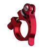 Abrazadera de Tubo de Sillín de Liberación Rápida para Bicicleta Abrazadera de Tubo de Sillín de Aleación de Aluminio Colorida Abrazadera de Aluminio Abrazadera de Poste de Asiento 31.8, 34.9