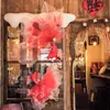 Día de Año Nuevo 2026 Decoración de Año Nuevo Adornos de Peces Koi que Mejoran la Atmósfera Decoraciones Colgantes de Peces Koi Rojos Terminados Arreglo de Decoración de Escena de 60 cm