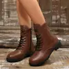 Colección Otoño 2026: Botas de Moda Casuales y Cómodas para Mujer Tallas Grandes, Estilo Europeo y Americano, Talla Única