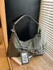Bolsa Tote Casual Versátil de Grande Capacidade Transfronteiriça Nova Moda Outono e Inverno Bolsa de Ombro Bolsa de Axila Bolsa Transversal