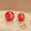 Cuentas de Vidrio Dorado Arenoso Luminoso Sueltas para DIY Pulsera Antigua Hecha a Mano Collar Joyería Accesorios con Cuentas Accesorios Venta al por Mayor