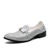 Verano 2022 Nuevo Estilo Coreano Slip-on Zapatos de Moda para Hombre Zapatos Casuales de Cuero de Moda Zapatos para Hombre Talla Grande 8692