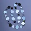 Cuentas de Posicionamiento para Bodas Oro Plata Lentejuelas Redondas Cuentas de Hilo Atmósfera Festiva de Boda Decoración de Techo Adornos Colgantes