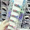 Nuevo Clip para el Cabello de Sirena Perlado con Pedrería en Forma de Corazón de Colores Pinza Lateral para Niña Dulce Accesorio para el Cabello